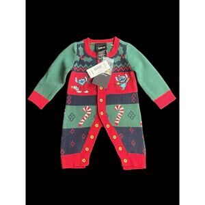 Boxlunch Disney Lilo & Stitch 3 Month Infant Christmas Sleepwear NWT Deadstock